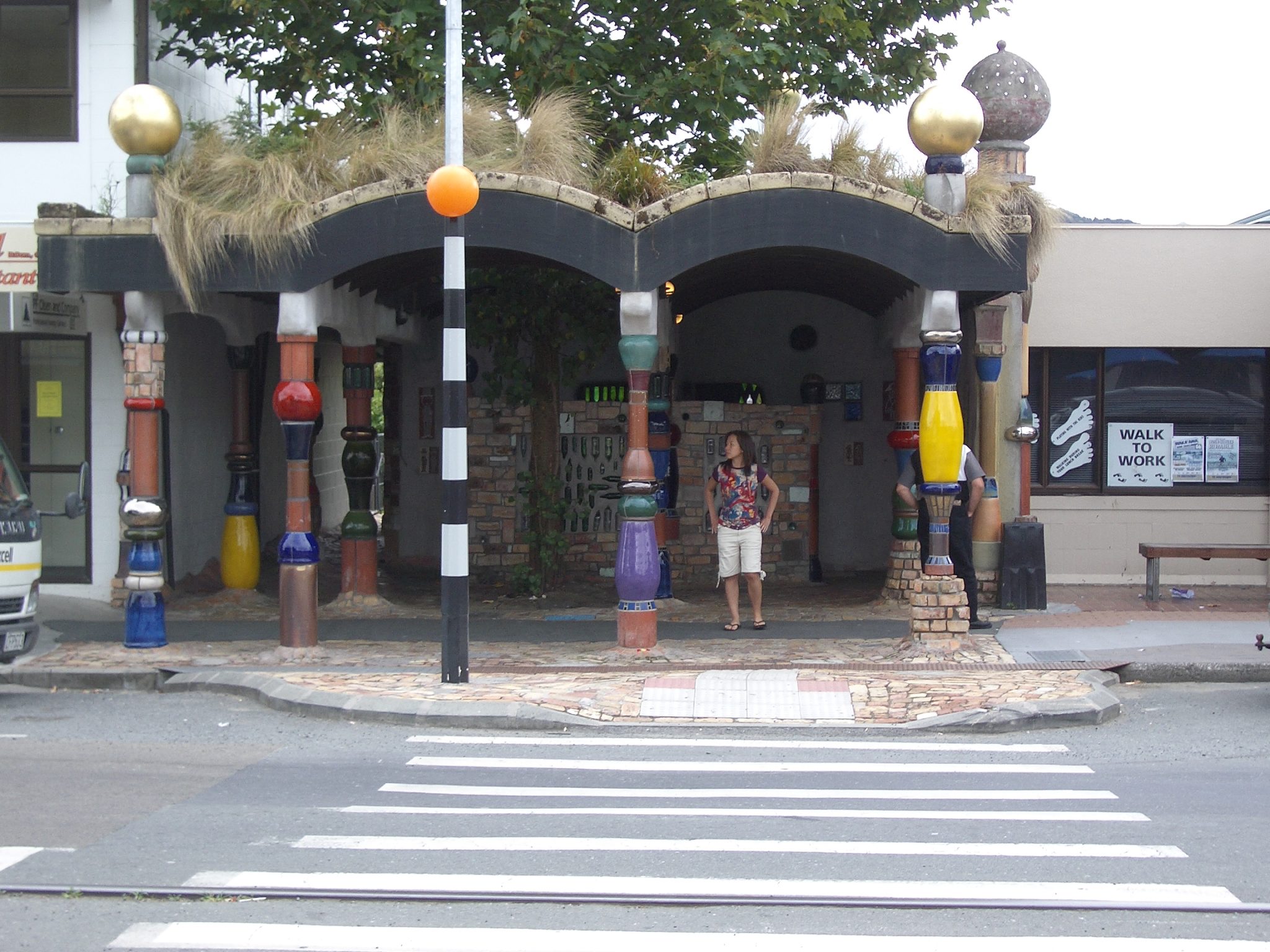 Friedensreich Hundertwasser bathroom