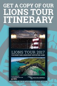 Lions Tour Itinerary