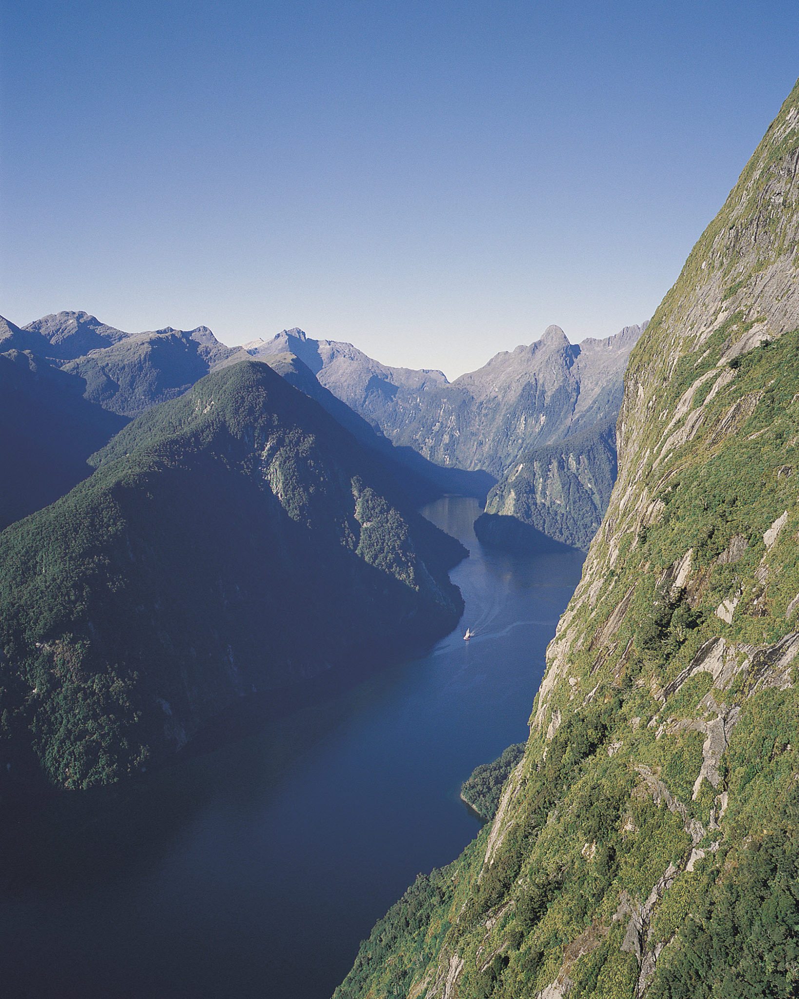 The Doubtful Sound from above