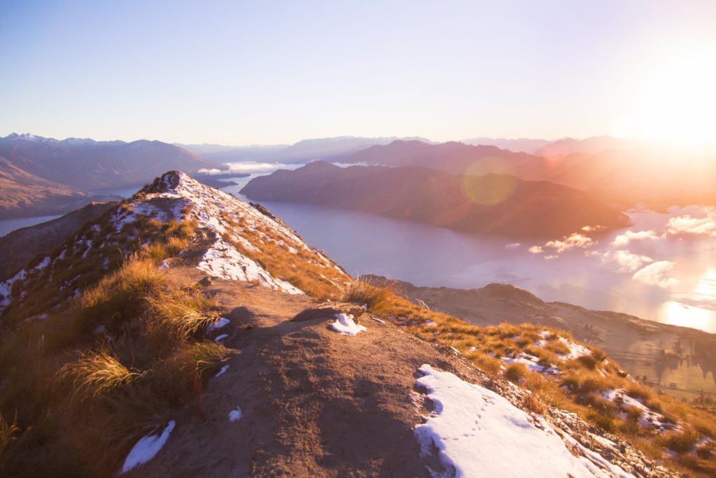 New Zealand Mountains in August