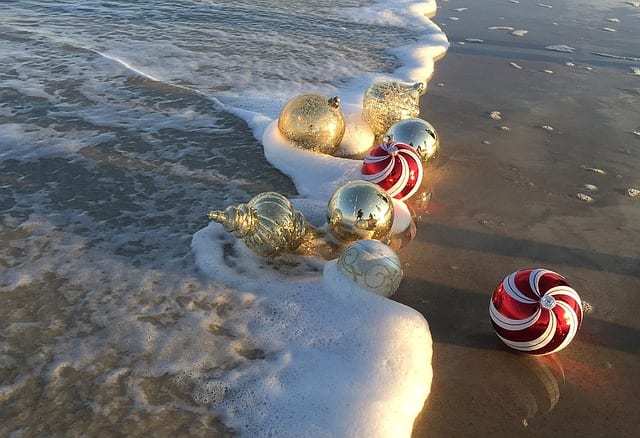 christmas on the beach