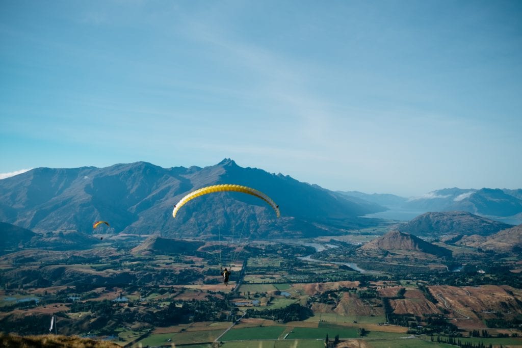 queenstown paragliding