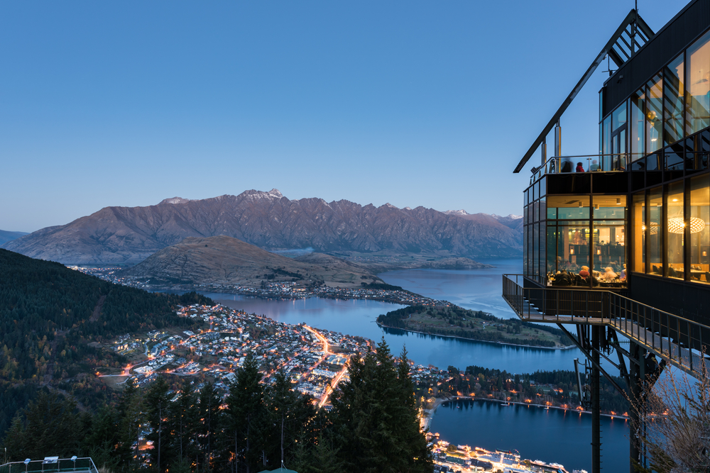 Queenstown as seen from Skyline Gondola - Silver Fern Holidays